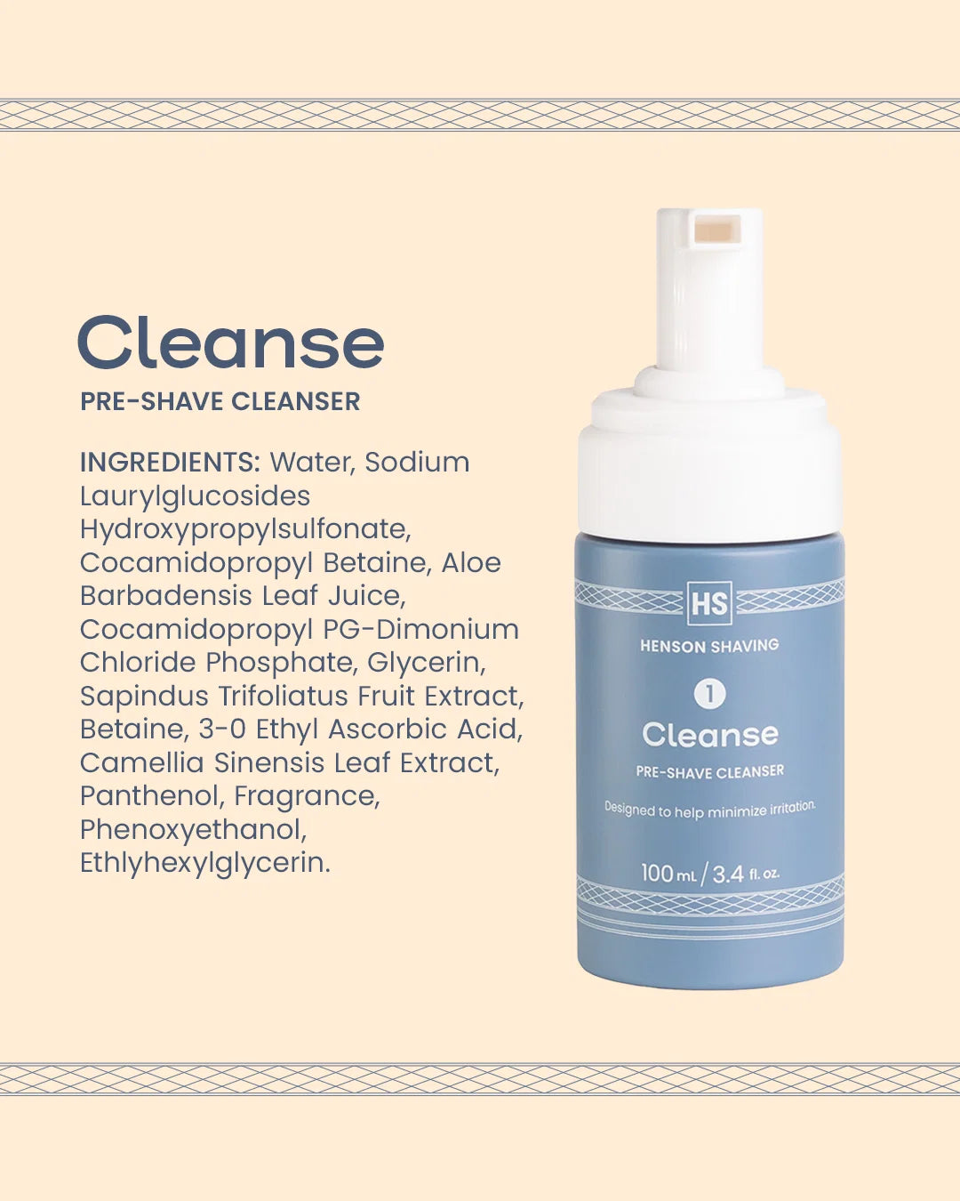 Cleanse Pre-Shave Cleanser